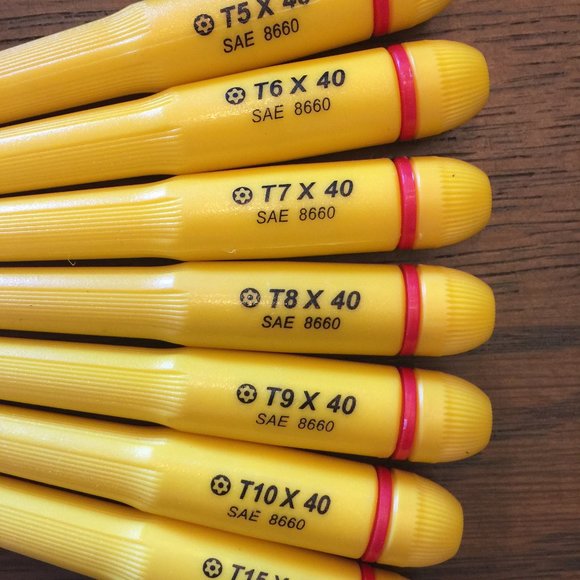 NEW ARMWAY 7pc Screwdriver Security Torx 5413A - Picture 7 of 14
